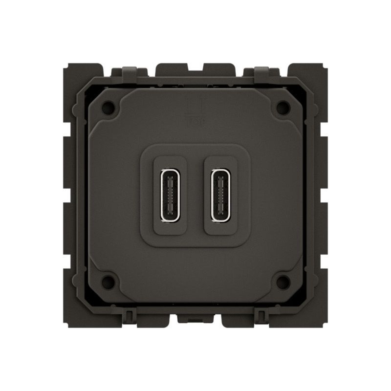 CM0158 Mécanisme chargeur double USB Type C, 30W, Charge rapide Legrand Céliane