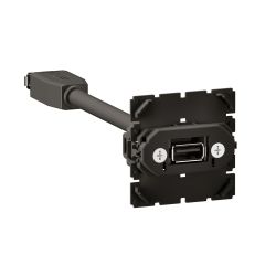CM0326 Mécanisme prise USB 2.0 DATA, Type A femelle, Pré-connectorisée Legrand Céliane