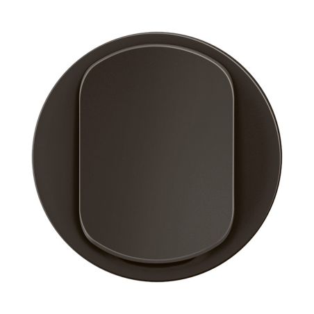 CN0001 Enjoliveur simple pour mécanisme interrupteur/va-et-vient ou poussoir Legrand Céliane, coloris noir