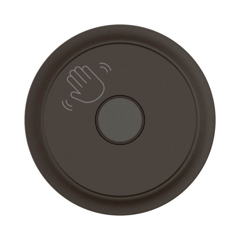 CN0003 Enjoliveur pour mécanisme commande d'éclairage sans contact Legrand Céliane, coloris noir
