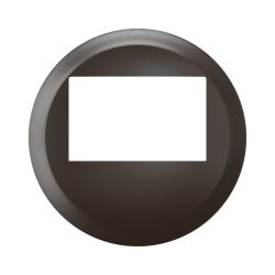 CN0050 Enjoliveur pour mécanisme détecteur mural sans dérogation Legrand Céliane, coloris noir