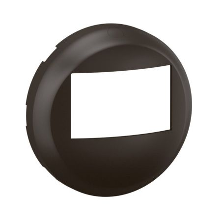 CN0050 Enjoliveur pour mécanisme détecteur mural sans dérogation Legrand Céliane, coloris noir