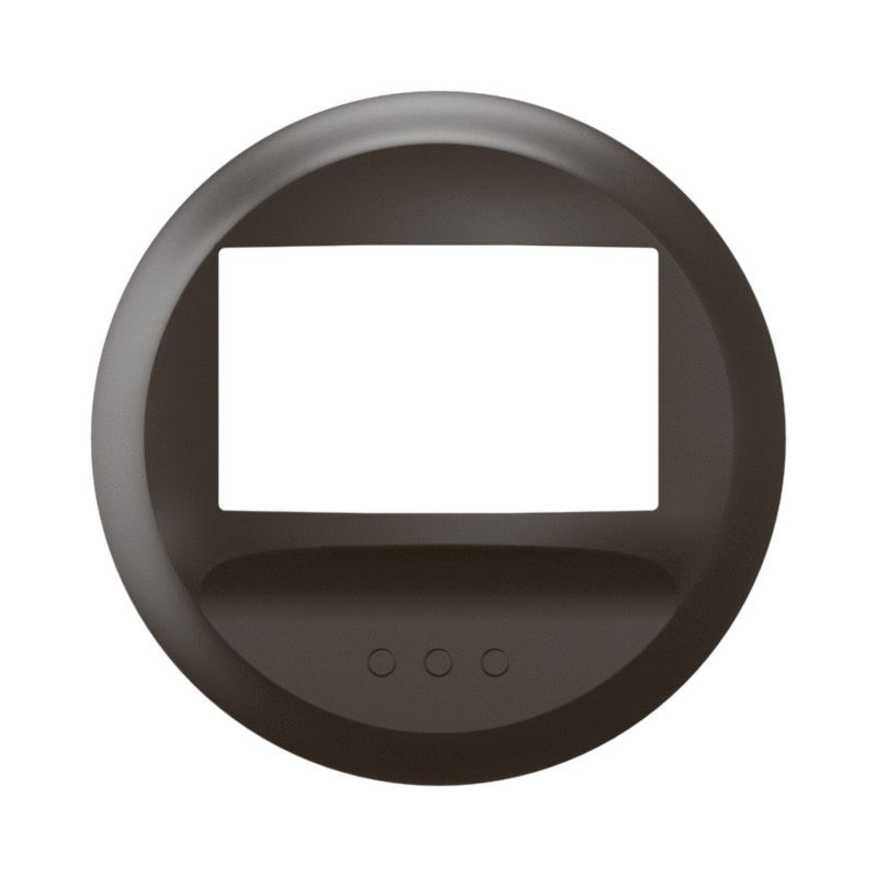 CN0051 Enjoliveur pour mécanisme détecteur mural sans dérogation Legrand Céliane, coloris noir