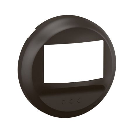 CN0051 Enjoliveur pour mécanisme détecteur mural sans dérogation Legrand Céliane, coloris noir