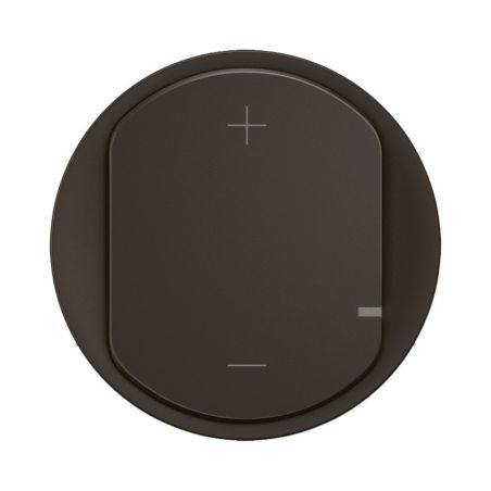 CN0060 Enjoliveur pour mécanisme variateur sans Neutre, 2 fils, 125W LED Legrand Céliane, coloris noir