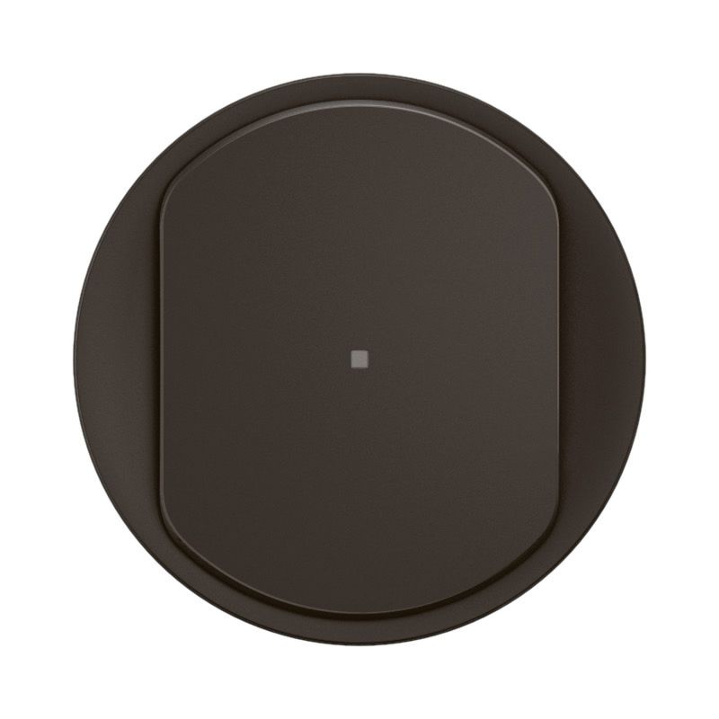 CN0064 Enjoliveur pour mécanisme variateur avec Neutre, 3 fils, 150W LED Legrand Céliane, coloris noir
