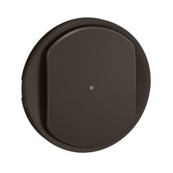 CN0064 Enjoliveur pour mécanisme variateur avec Neutre, 3 fils, 150W LED Legrand Céliane, coloris noir
