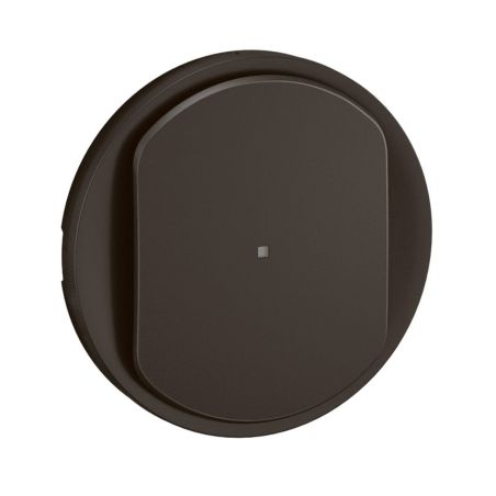 CN0064 Enjoliveur pour mécanisme variateur avec Neutre, 3 fils, 150W LED Legrand Céliane, coloris noir