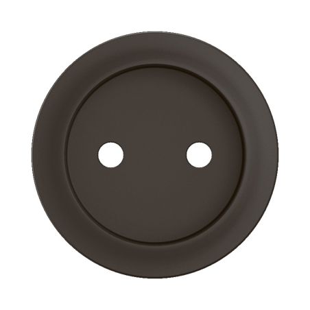 CN0110 Enjoliveurpour mécanisme prise de courant 2P, 16A, 250V Legrand Céliane, coloris noir