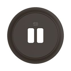CN0154 Enjoliveur pour mécanisme simple ou double chargeur USB Legrand Céliane, coloris noir