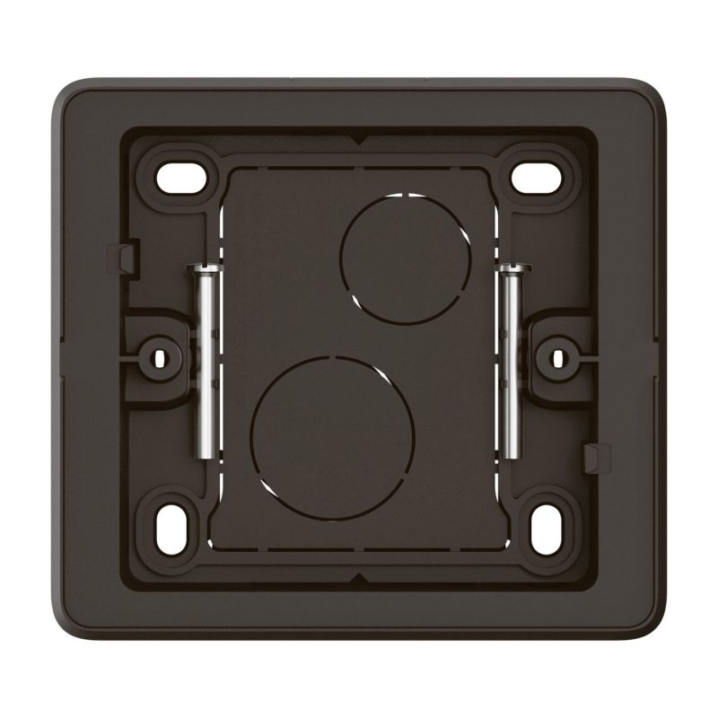 CN0231 Cadre saillie 1 poste Legrand Céliane, coloris noir
