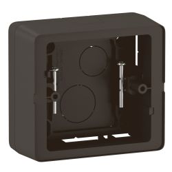 CN0231 Cadre saillie 1 poste Legrand Céliane, coloris noir