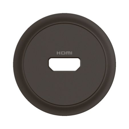 CN0314 Enjoliveur pour mécanisme prise HDMI 2.0 TYPE-A Legrand Céliane, coloris noir