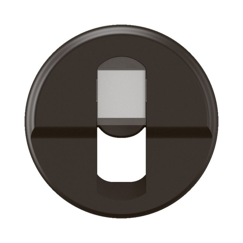 CN0346 Enjoliveur pour mécanisme RJ45, Simple Legrand Céliane, coloris noir