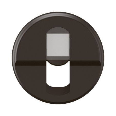 CN0346 Enjoliveur pour mécanisme RJ45, Simple Legrand Céliane, coloris noir