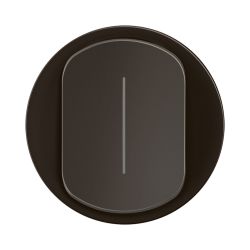 CN1005 Enjoliveur pour mécanisme permutateur lumineux Legrand Céliane, coloris noir