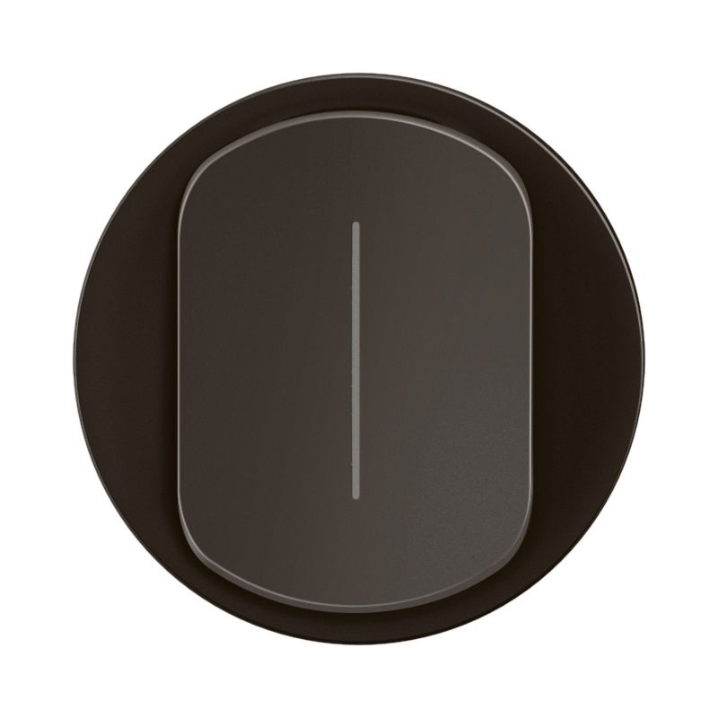CN1005 Enjoliveur pour mécanisme permutateur lumineux Legrand Céliane, coloris noir