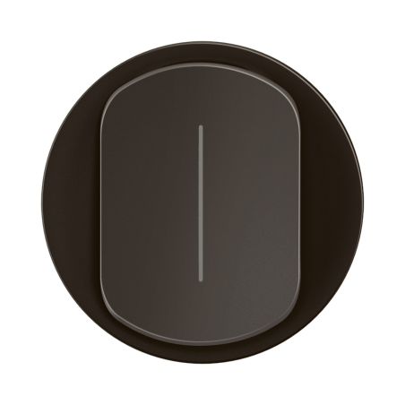 CN1005 Enjoliveur pour mécanisme permutateur lumineux Legrand Céliane, coloris noir