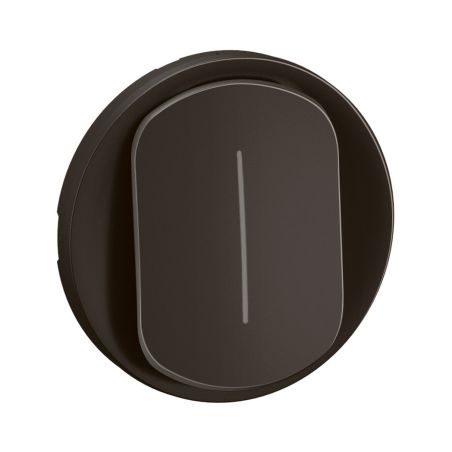 CN1005 Enjoliveur pour mécanisme permutateur lumineux Legrand Céliane, coloris noir