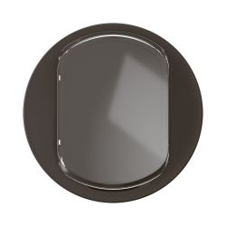 CN5001 Enjoliveur porte étiquette pour mécanisme interrupteur/va-et-vient ou poussoir Legrand Céliane, coloris noir