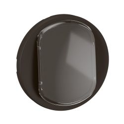 CN5001 Enjoliveur porte étiquette pour mécanisme interrupteur/va-et-vient ou poussoir Legrand Céliane, coloris noir
