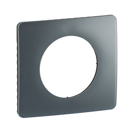 CP0901 Plaque de finition simple Legrand Céliane, coloris bleu orange