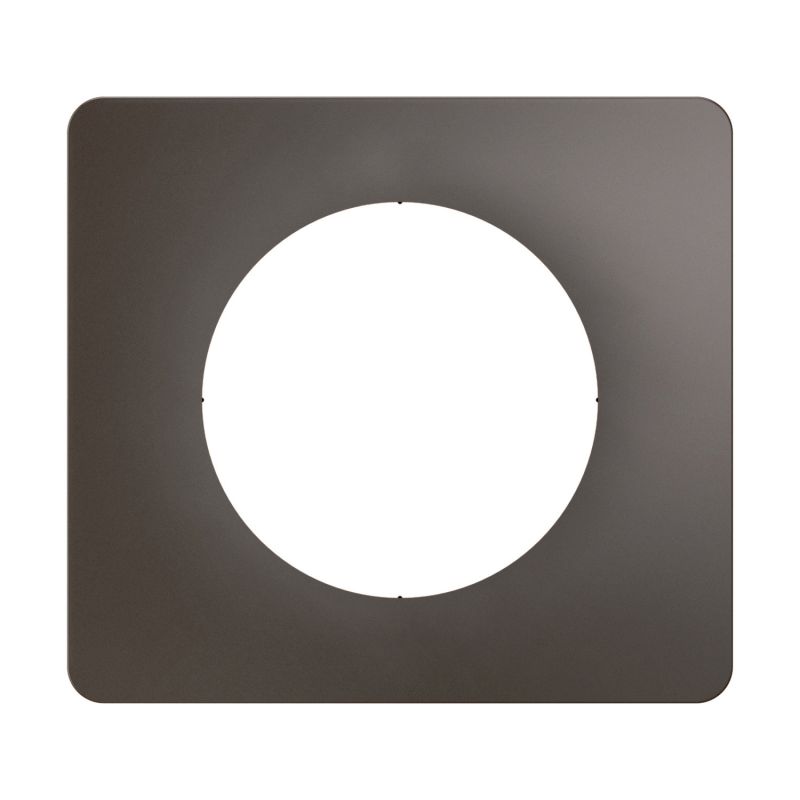 CP1001 Plaque de finition simple Legrand Céliane, coloris gris cendre