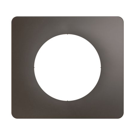 CP1001 Plaque de finition simple Legrand Céliane, coloris gris cendre