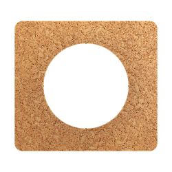 CP1301 Plaque de finition simple Legrand Céliane, coloris liège