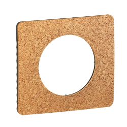 CP1301 Plaque de finition simple Legrand Céliane, coloris liège