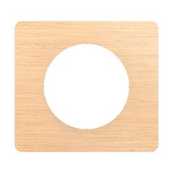 CP1401 Plaque de finition simple Legrand Céliane, coloris hêtre