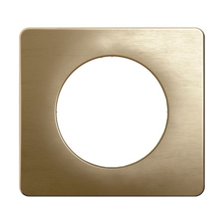 CP1601 Plaque de finition simple Legrand Céliane, coloris bronze satiné