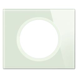 CP2001 Plaque de finition simple Legrand Céliane, coloris opale blanc