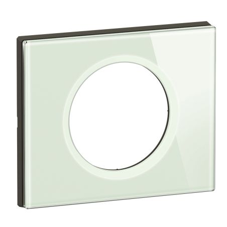 CP2001 Plaque de finition simple Legrand Céliane, coloris opale blanc