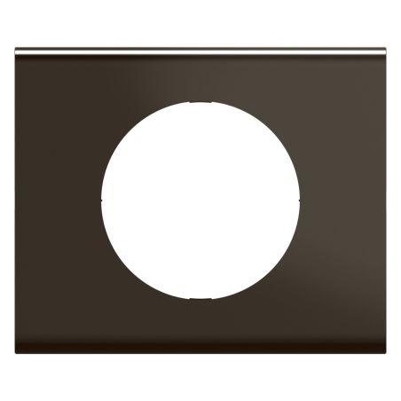 CP2201 Plaque de finition simple Legrand Céliane, coloris nickel sombre satiné