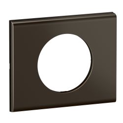 CP2201 Plaque de finition simple Legrand Céliane, coloris nickel sombre satiné
