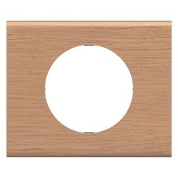 CP2401 Plaque de finition simple Legrand Céliane, coloris chêne