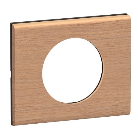 CP2401 Plaque de finition simple Legrand Céliane, coloris chêne