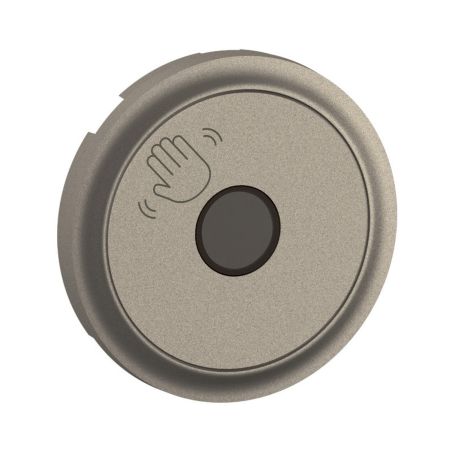 CT0003 Enjoliveur pour mécanisme commande d'éclairage sans contact Legrand Céliane, coloris titanium