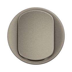 CT0005 Enjoliveur pour mécanisme permutateur Legrand Céliane, coloris titanium