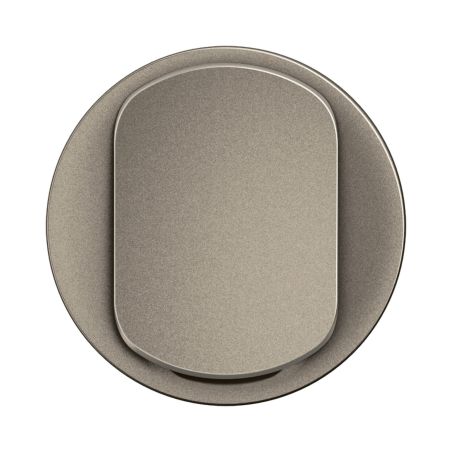 CT0005 Enjoliveur pour mécanisme permutateur Legrand Céliane, coloris titanium