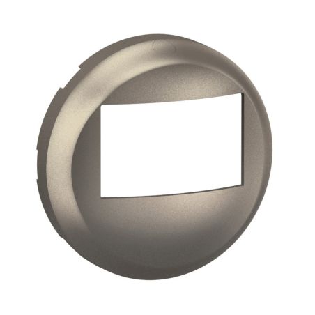 CT0050 Enjoliveur pour mécanisme détecteur mural sans dérogation Legrand Céliane, coloris titanium