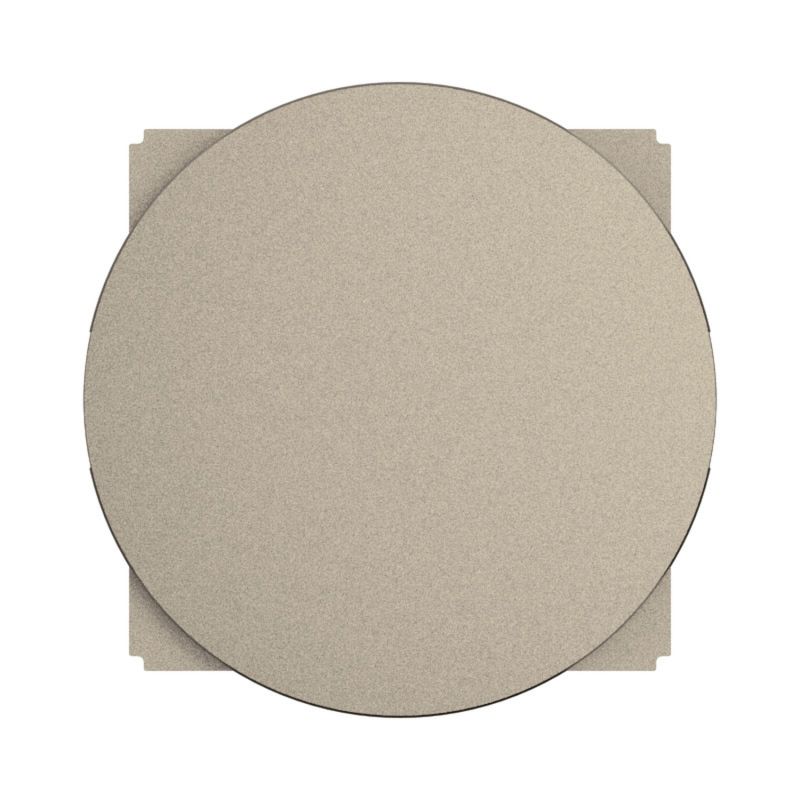CT0210 Enjoliveur obturateur Legrand Céliane, coloris titanium