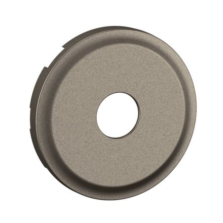 CT0382 Enjoliveur pour mécanisme prive TV Legrand Céliane, coloris titanium