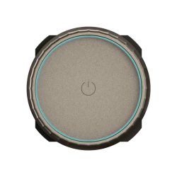 CT0408 Mécanisme variateur Rotary avec ou sans Neutre 200W LED avec enjoliveur Legrand Céliane, coloris titanium