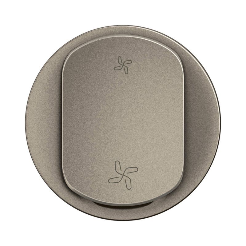 CT6001 Enjoliveur pour mécanisme commande VMC Legrand Céliane, coloris titanium