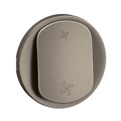 CT6001 Enjoliveur pour mécanisme commande VMC Legrand Céliane, coloris titanium