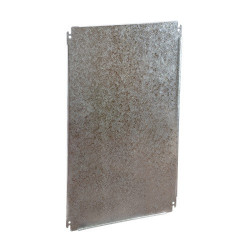 Plaque de montage en acier galvanisé pour coffret métallique 370mmx550mm Argenta GN IDE
