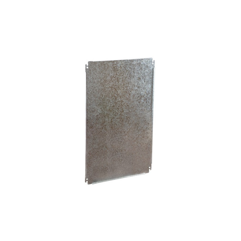 Plaque de montage en acier galvanisé pour coffret métallique 370mmx550mm Argenta GN IDE