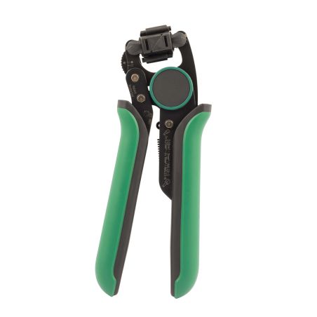 442035 AGI Robur - Pince à sertir à mors rotatif 360° capacité 0.08 à 16mm² automatique